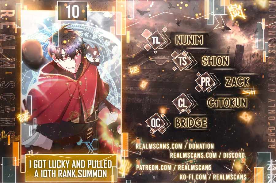 I Got Lucky And Pulled A 10th Rank Summon Chapter 10 1